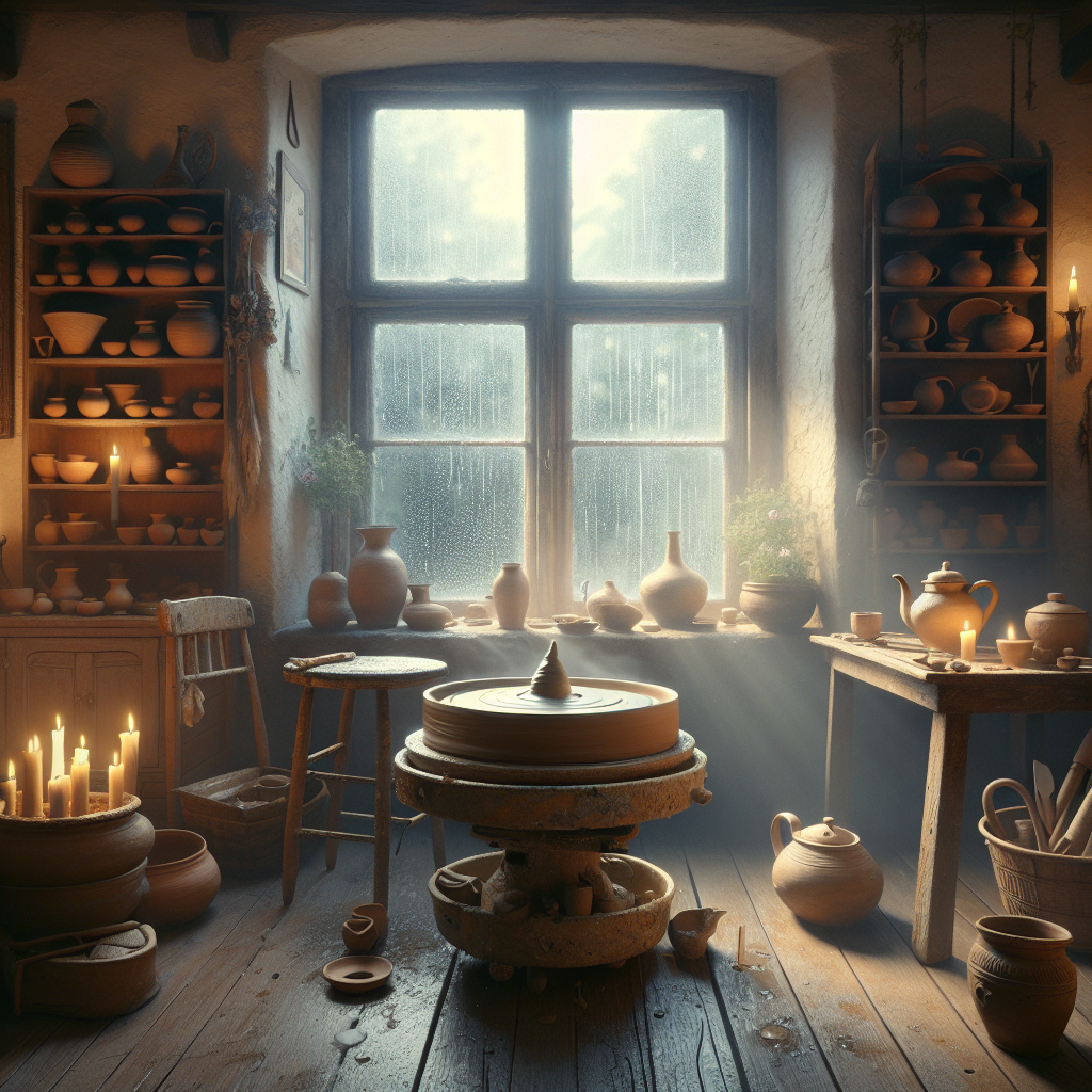 The Dance of Quiet Raindrops